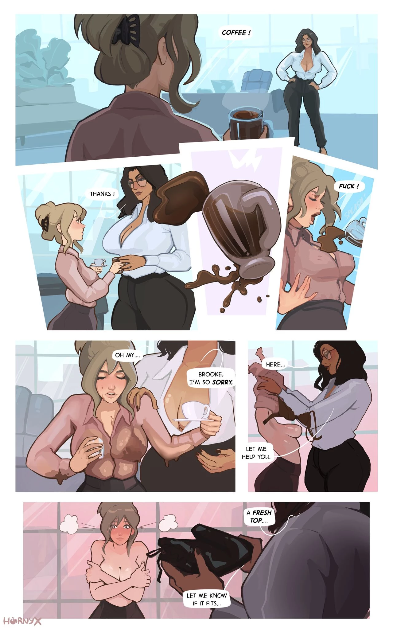 Boss me Mommy porn comic picture 6