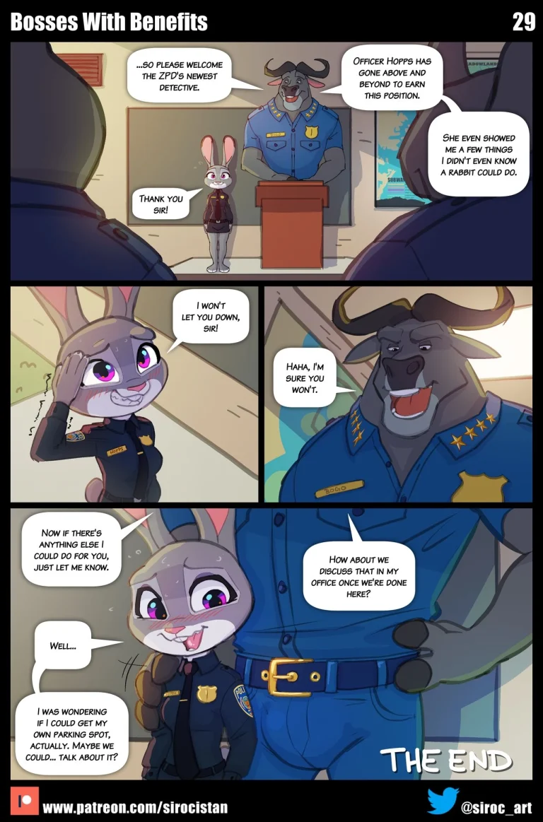 Bosses With Benefits (big breasts) porn comic picture 30