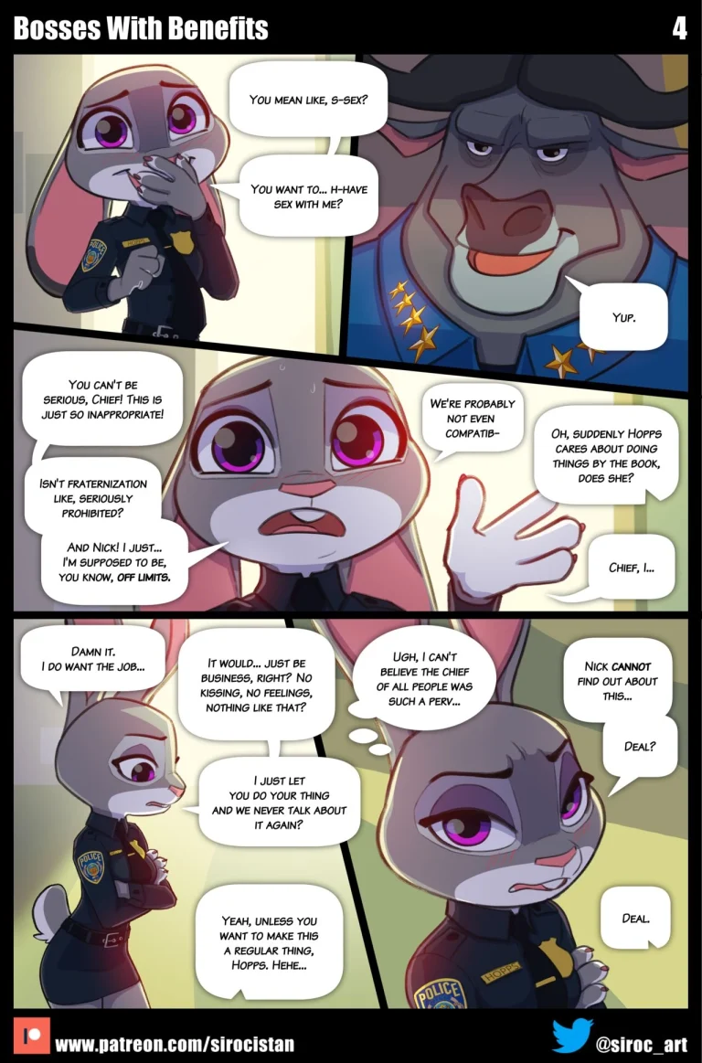Bosses With Benefits (big breasts) porn comic picture 5