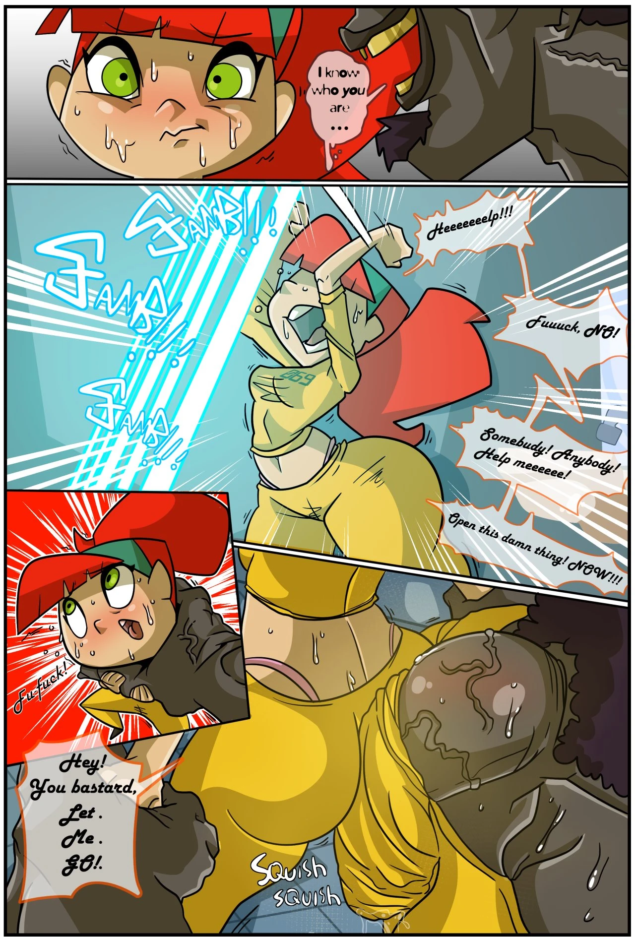 Bouncing Betty porn comic picture 3