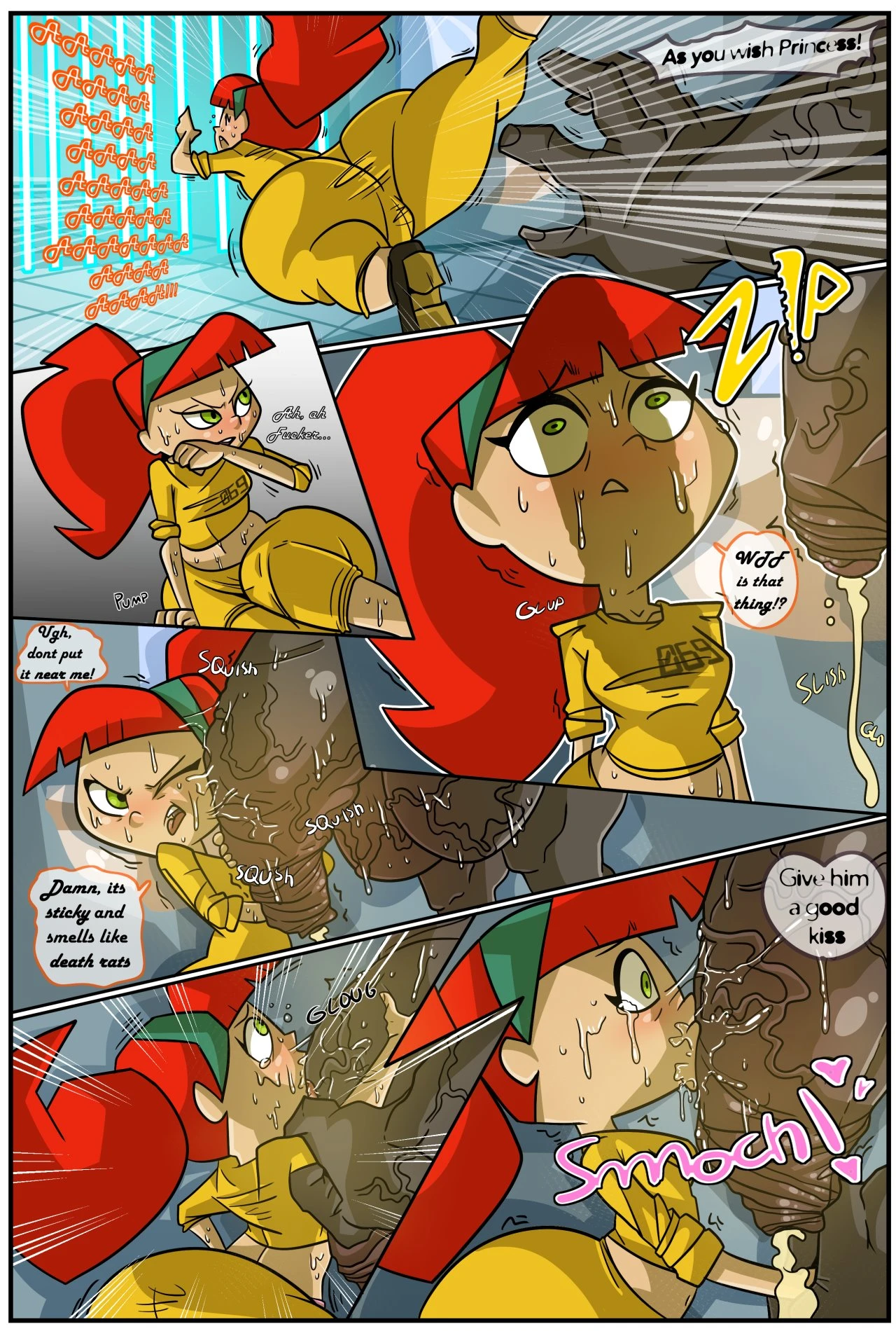 Bouncing Betty porn comic picture 4