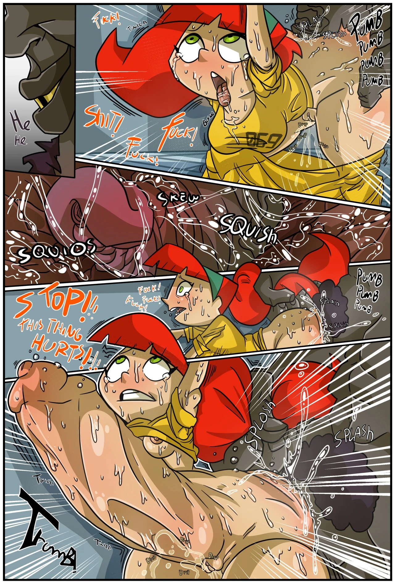 Bouncing Betty porn comic picture 8