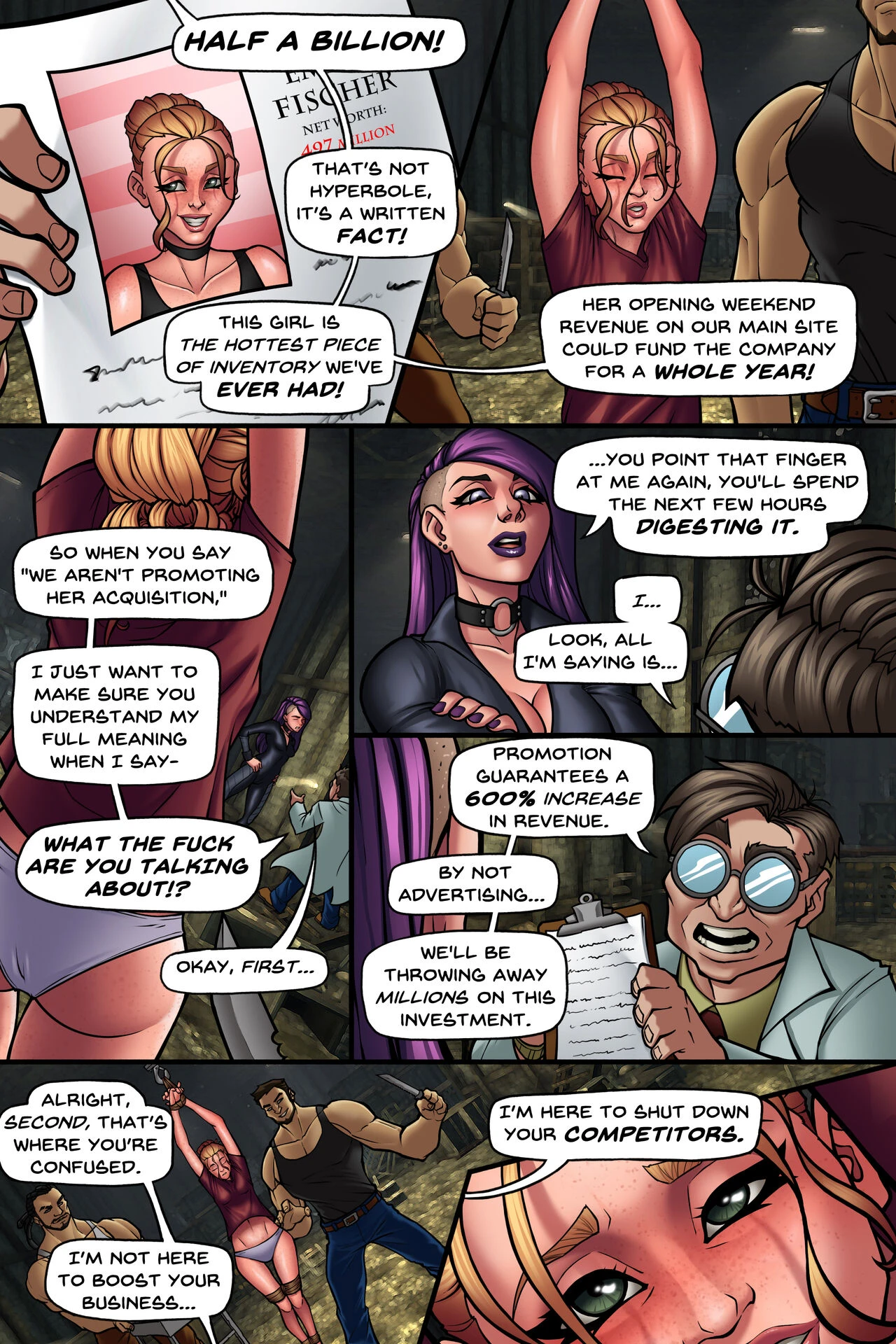 Bound 2 porn comic picture 11