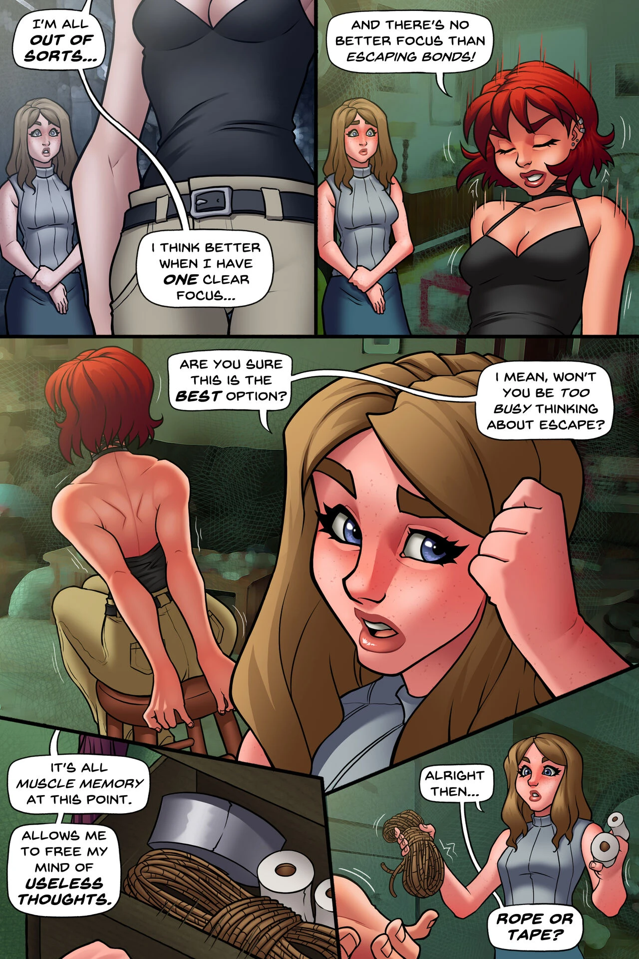 Bound 2 porn comic picture 20