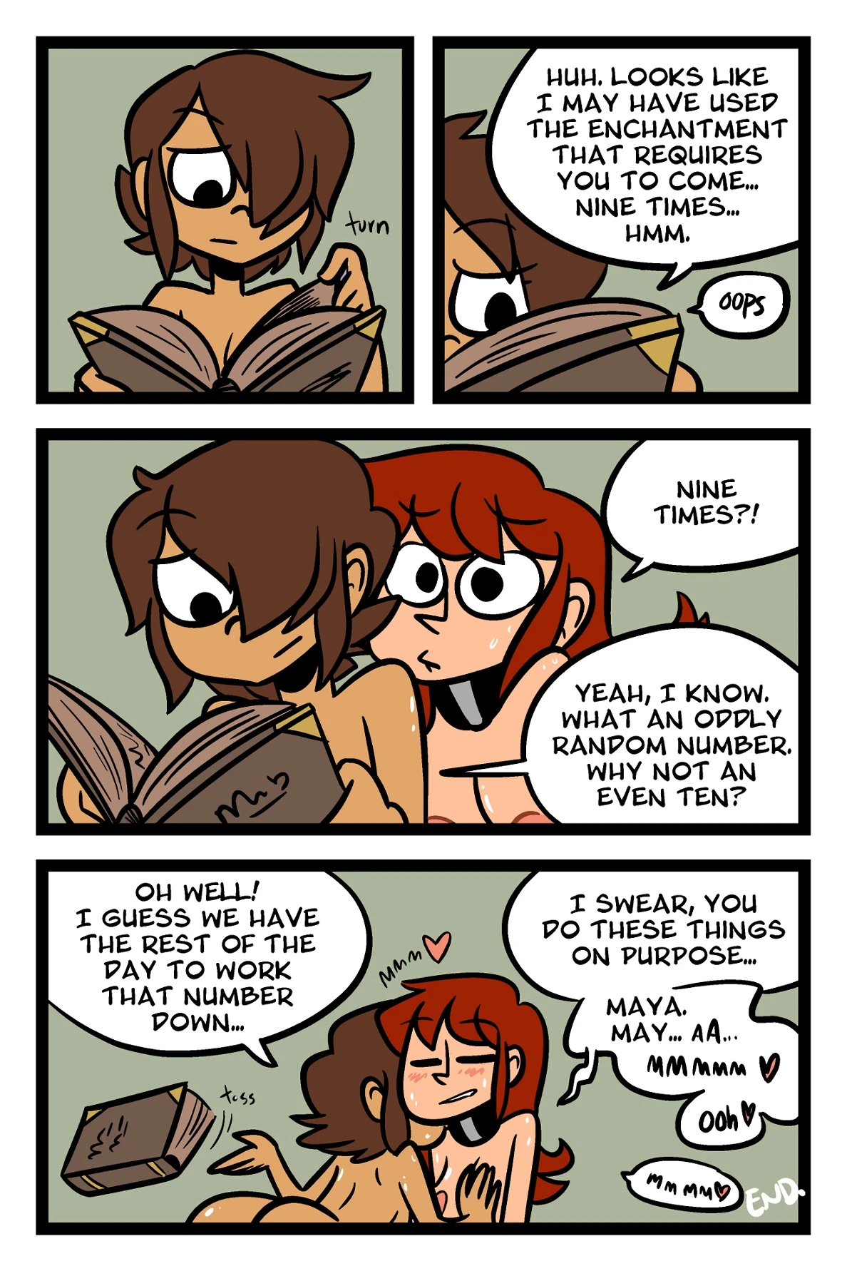 Bound for you porn comic picture 15