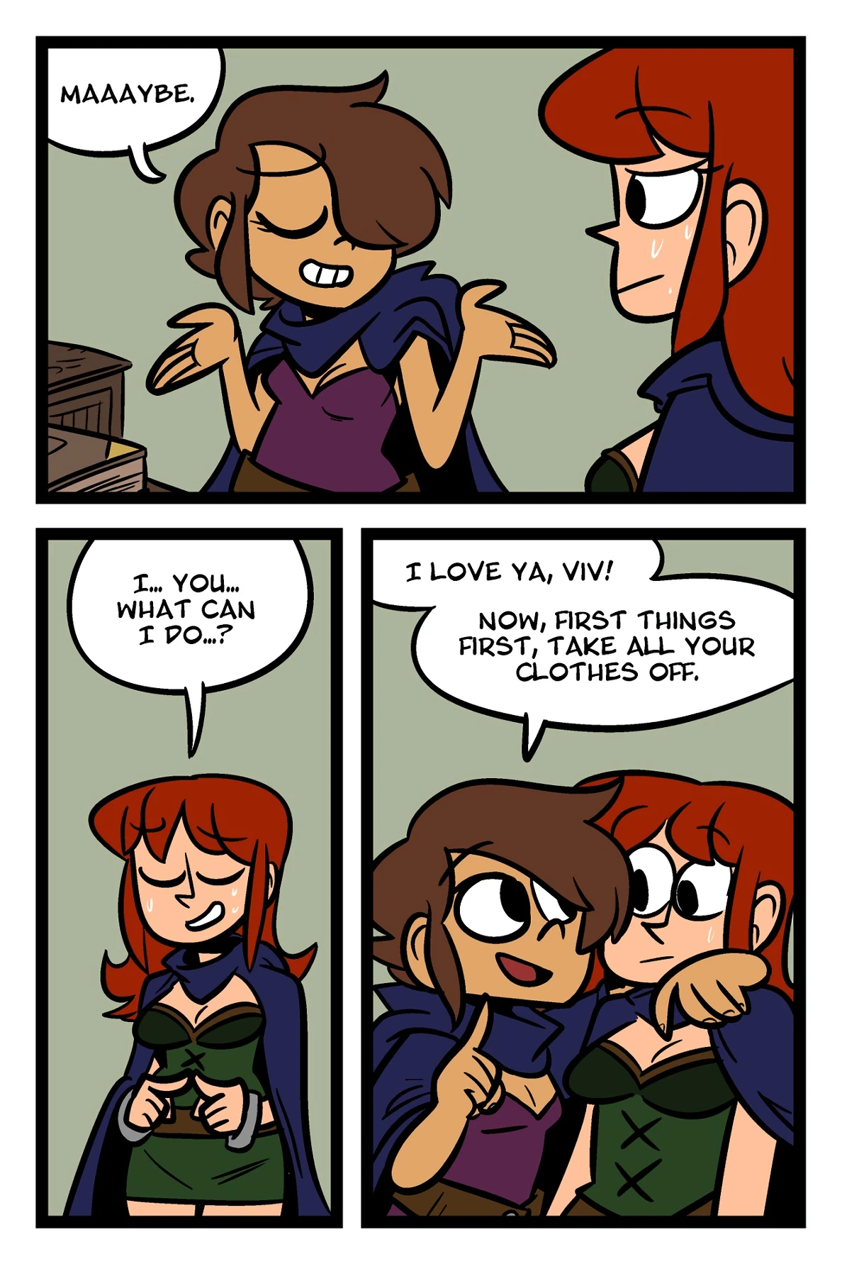 Bound for you porn comic picture 4