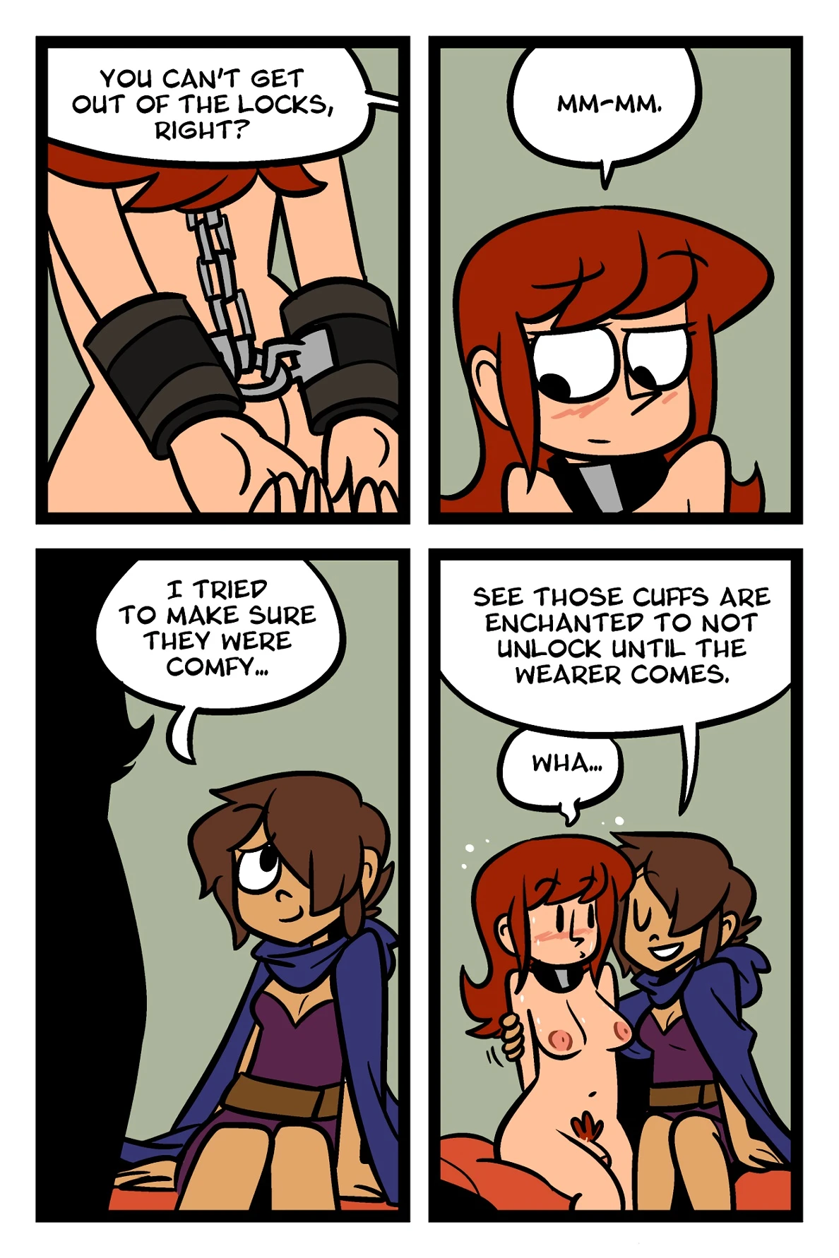 Bound for you porn comic picture 7