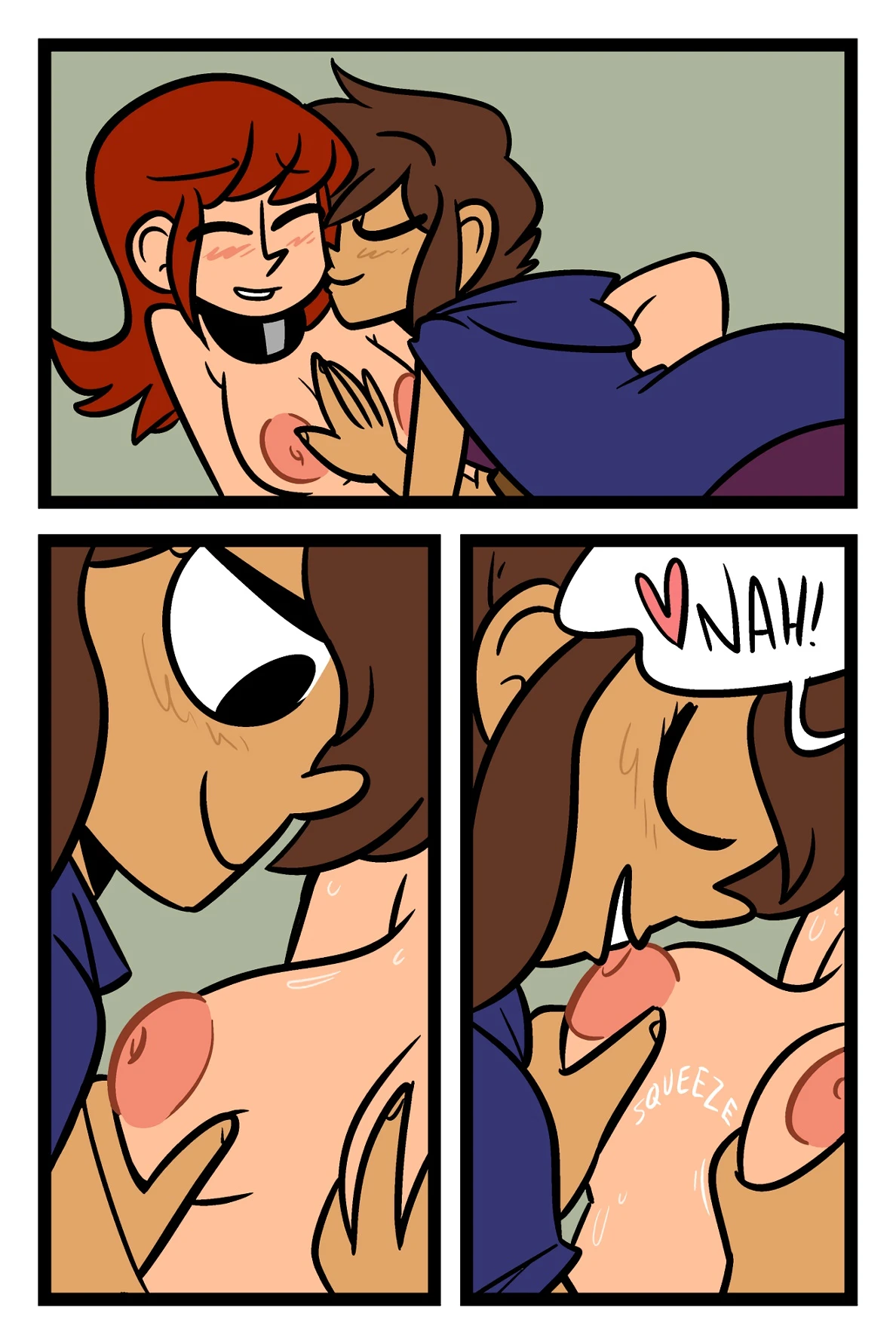 Bound for you porn comic picture 9