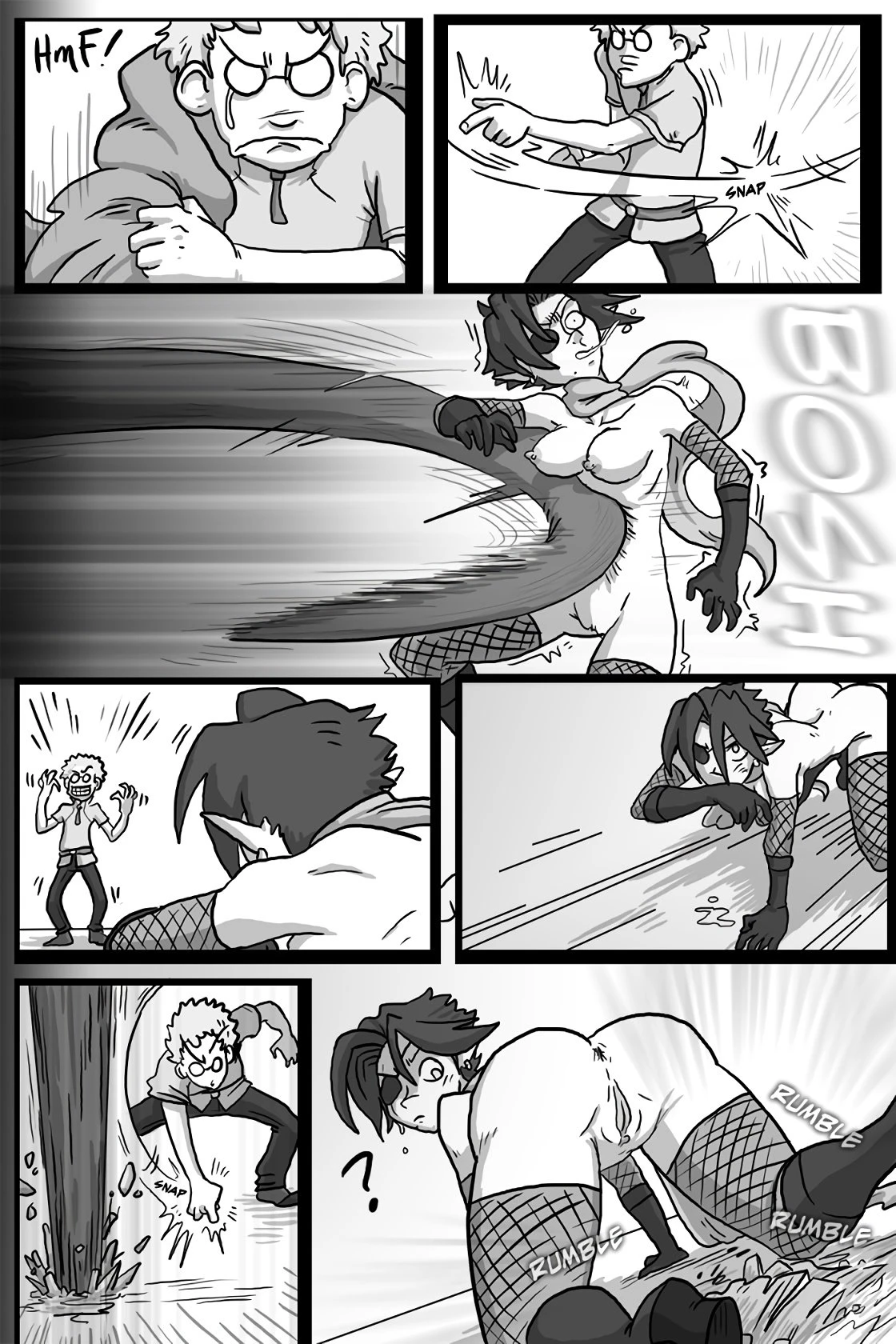 Bounty Okay! - Castle of the Tentacle King porn comic picture 10