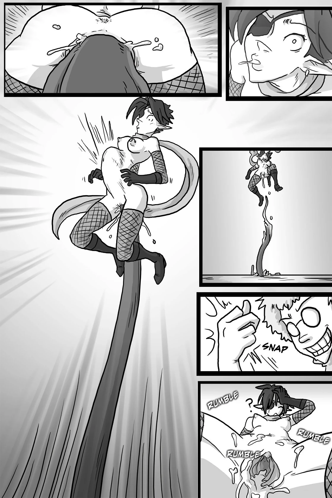 Bounty Okay! - Castle of the Tentacle King porn comic picture 11