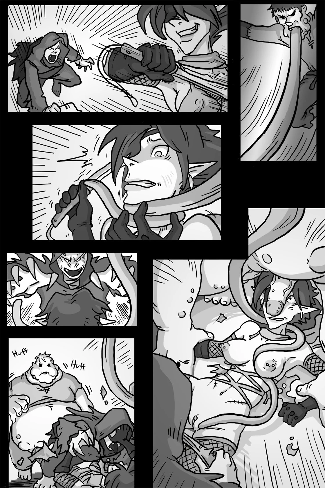 Bounty Okay! - Castle of the Tentacle King porn comic picture 3