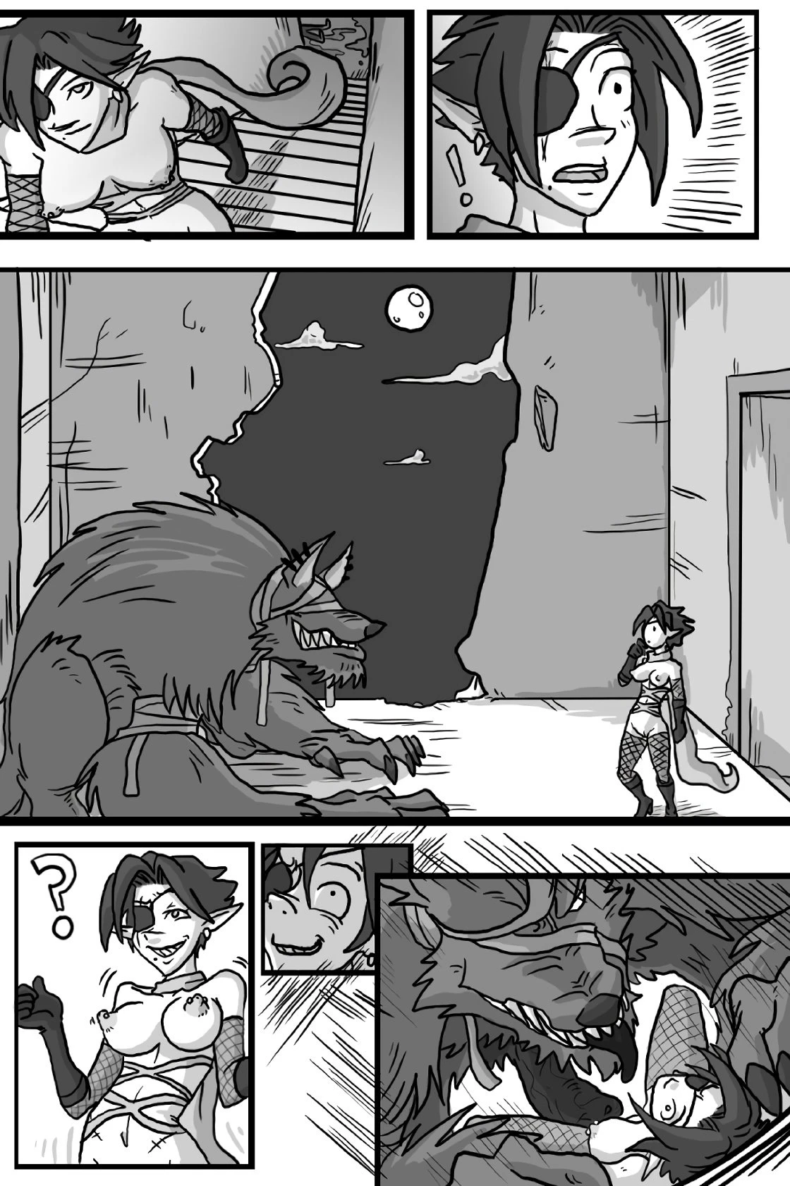 Bounty Okay! - Castle of the Tentacle King porn comic picture 6