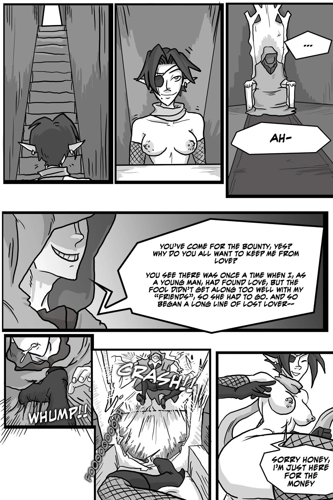 Bounty Okay! - Castle of the Tentacle King porn comic picture 9