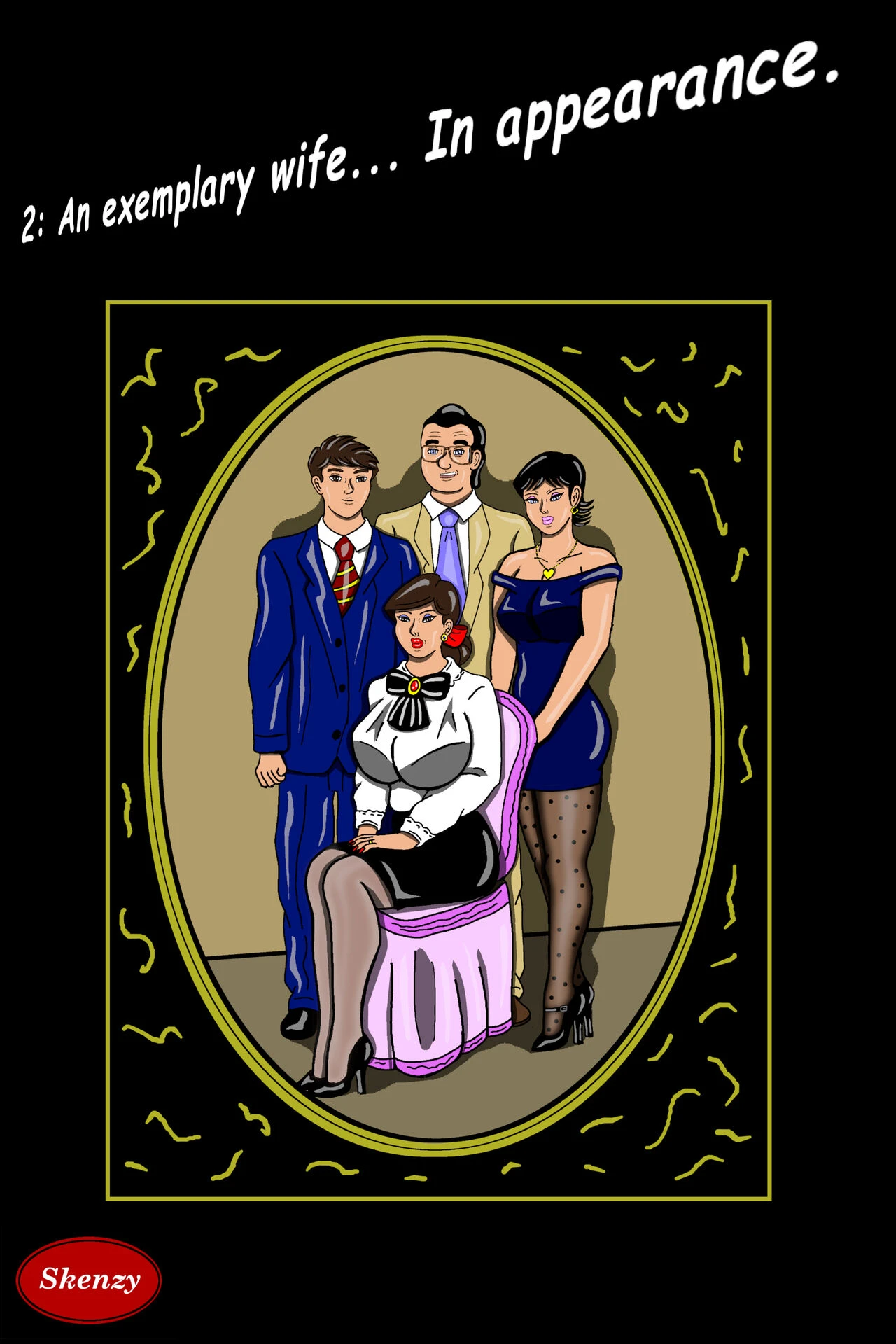 Bourgeois in heat 2 porn comic picture 1