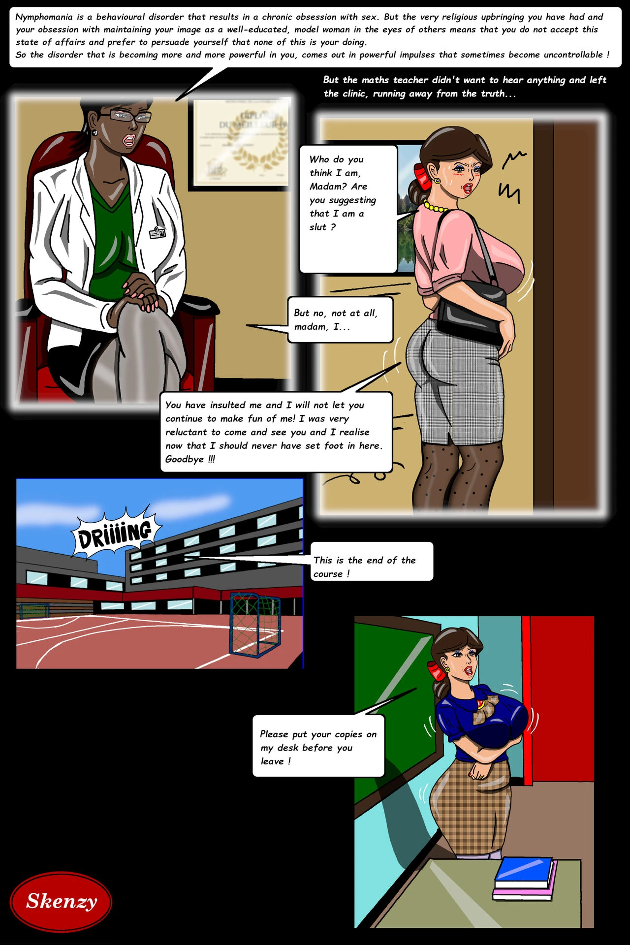 Bourgeois in heat 2 porn comic picture 10