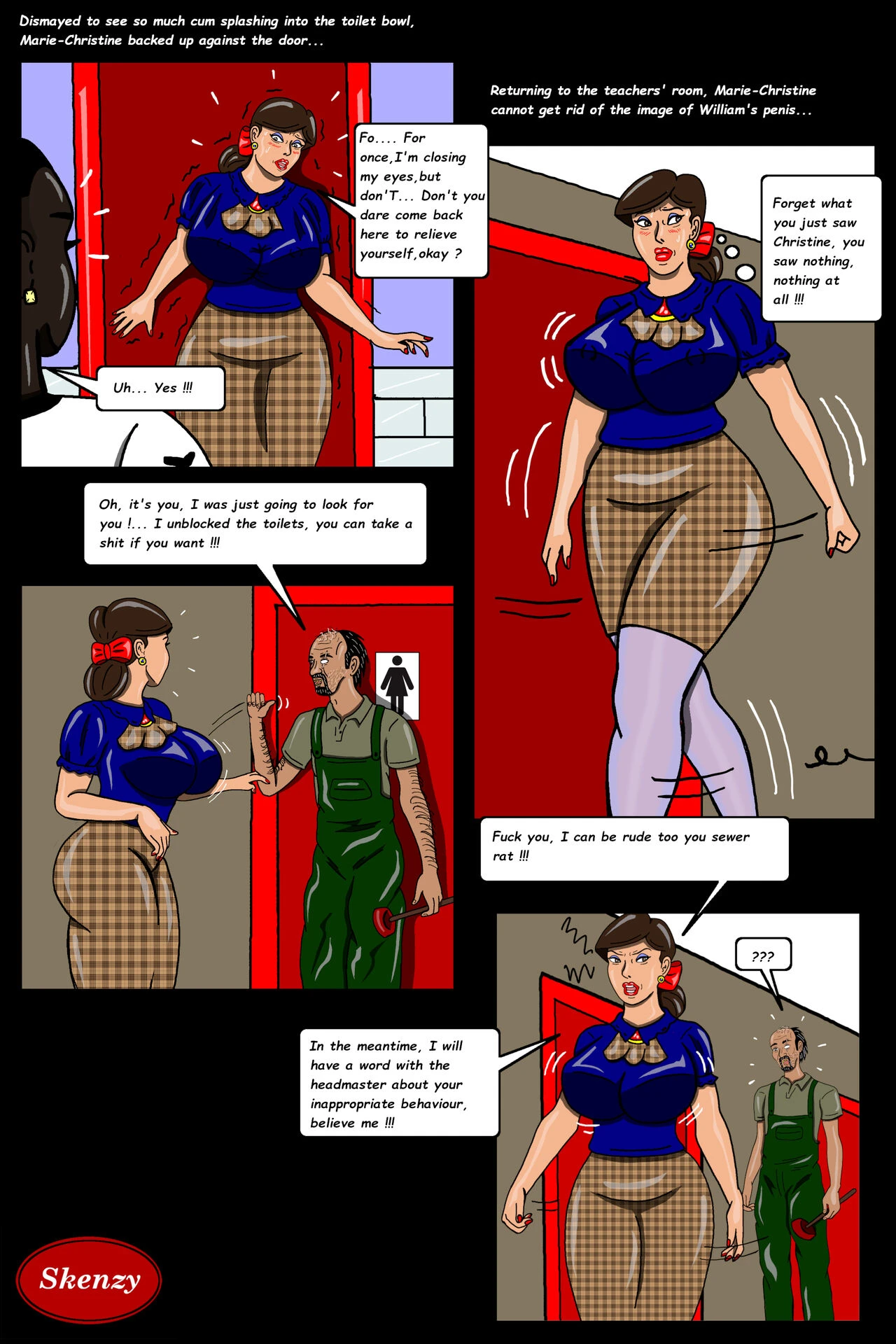 Bourgeois in heat 2 porn comic picture 17