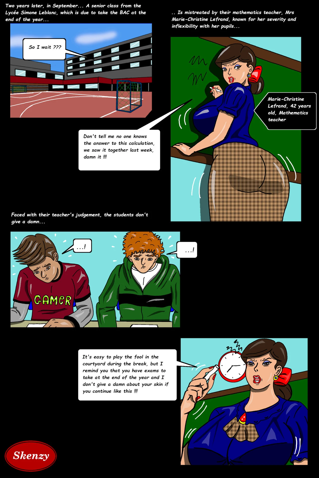 Bourgeois in heat 2 porn comic picture 2