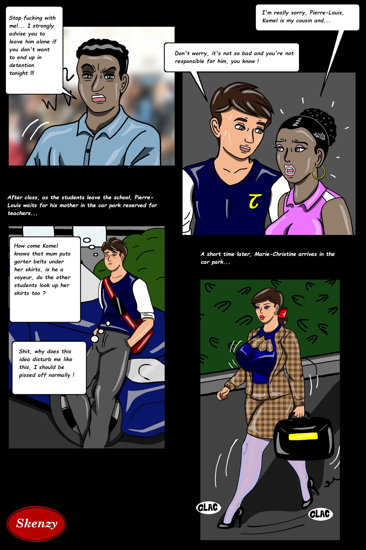 Bourgeois in heat 2 porn comic picture 21