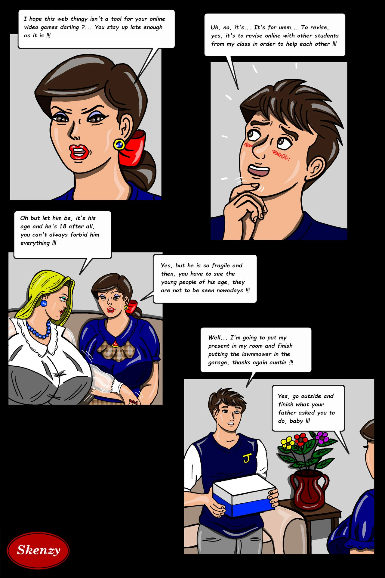 Bourgeois in heat 2 porn comic picture 45