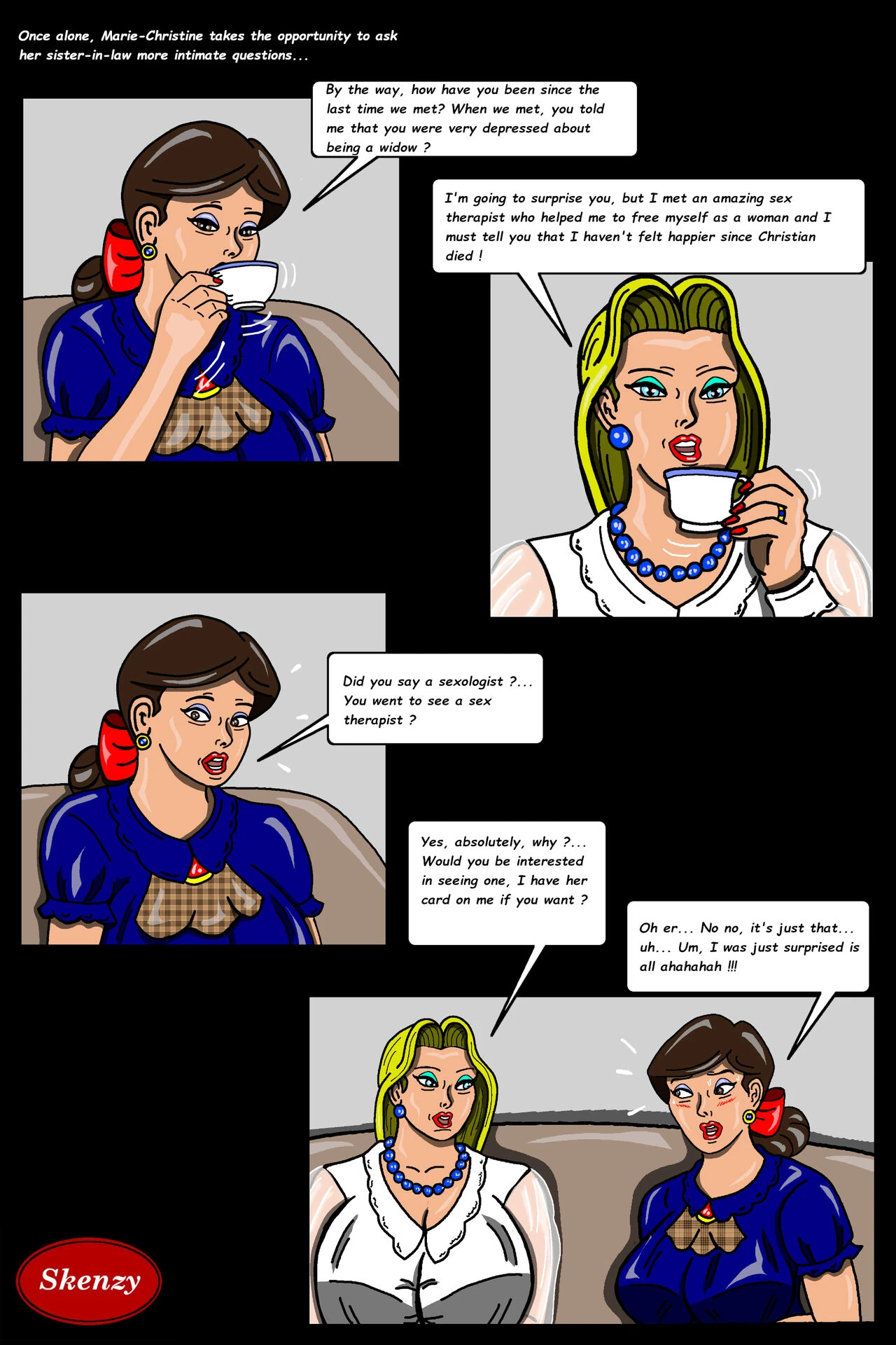 Bourgeois in heat 2 porn comic picture 46