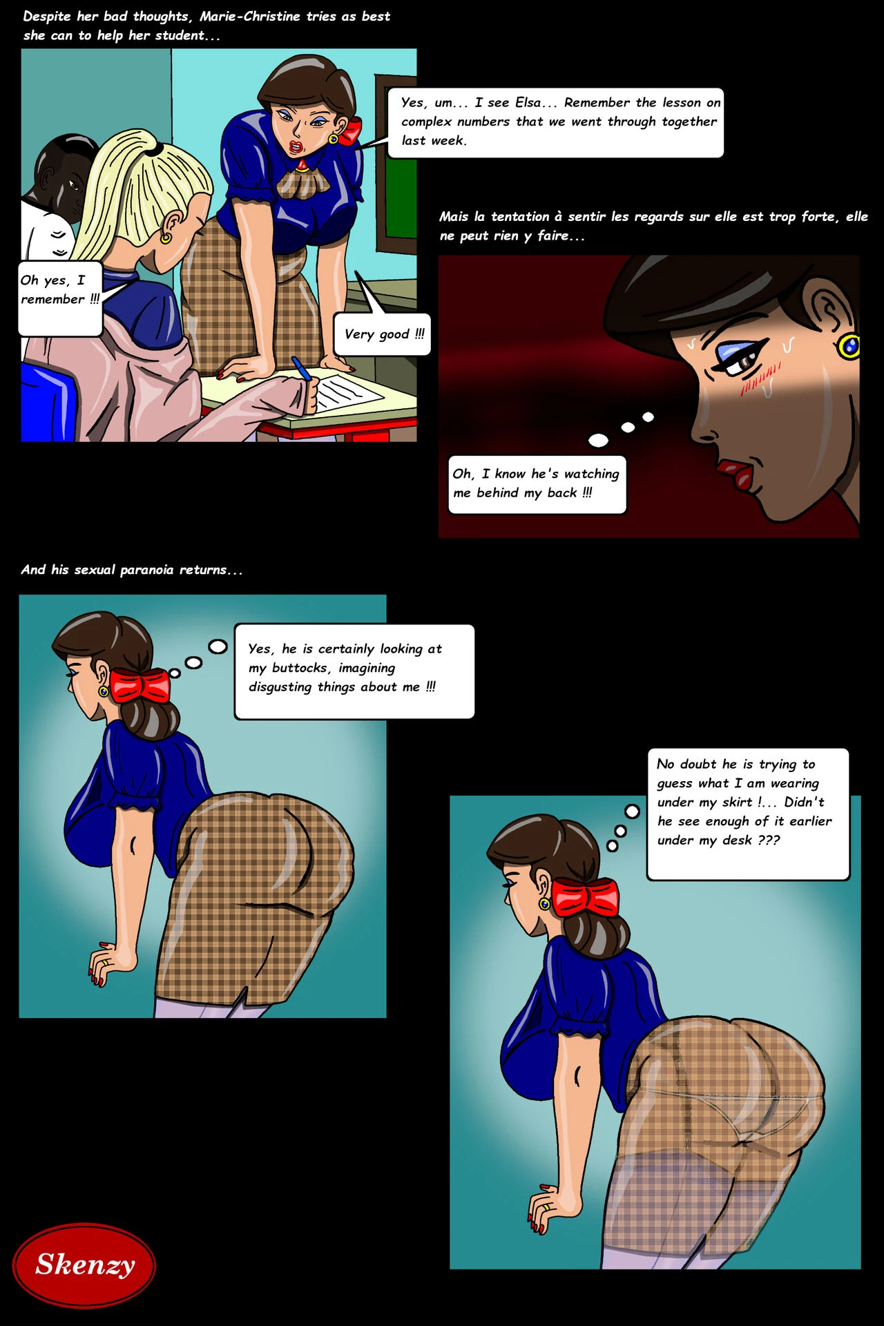 Bourgeois in heat 2 porn comic picture 8