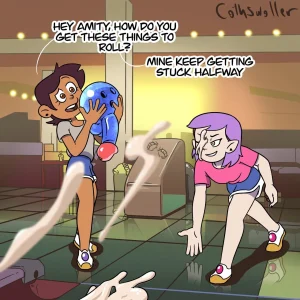 Bowling In The Boiling Isles porn comic picture 1