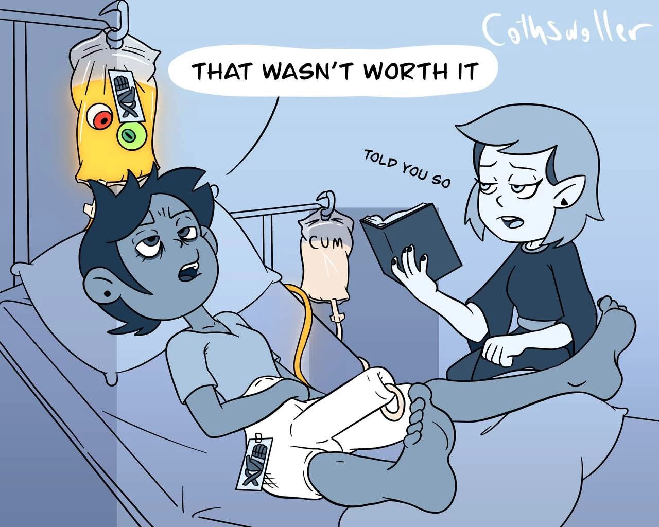 Bowling In The Boiling Isles porn comic picture 4