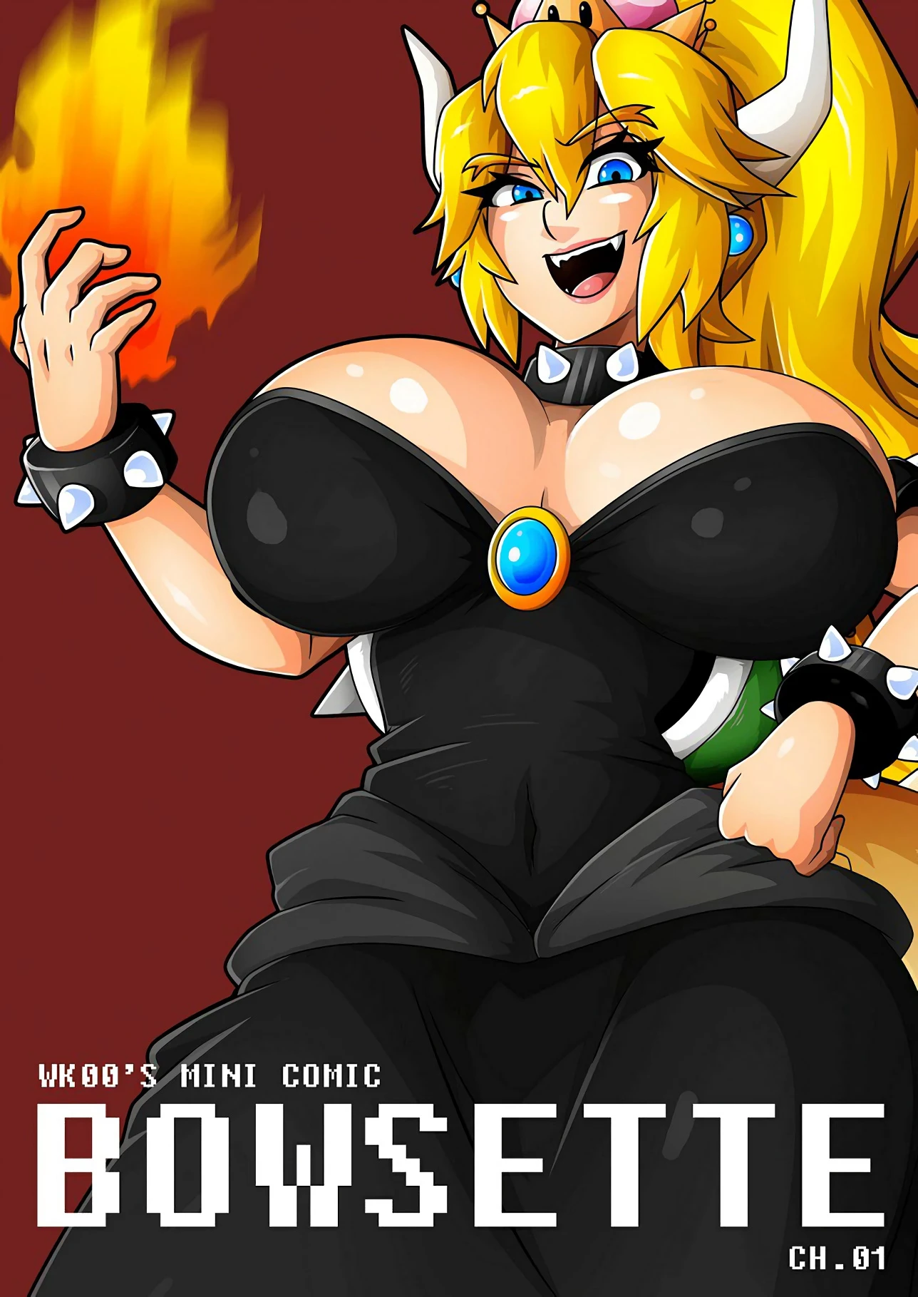 Bowsette 1-3 porn comic picture 1