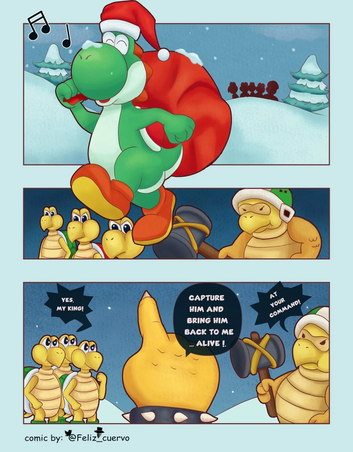 Bowsette the true queen porn comic picture 1