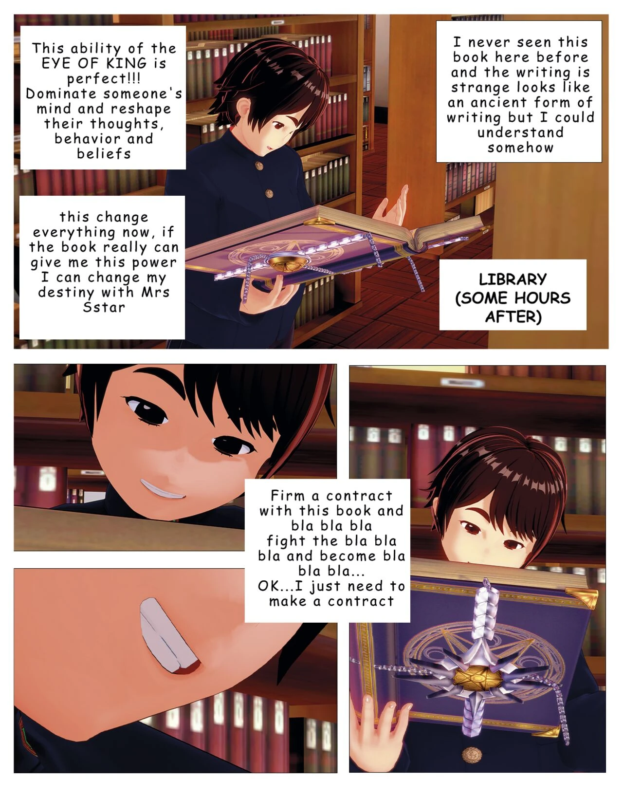 Brainwashing Eye porn comic picture 11