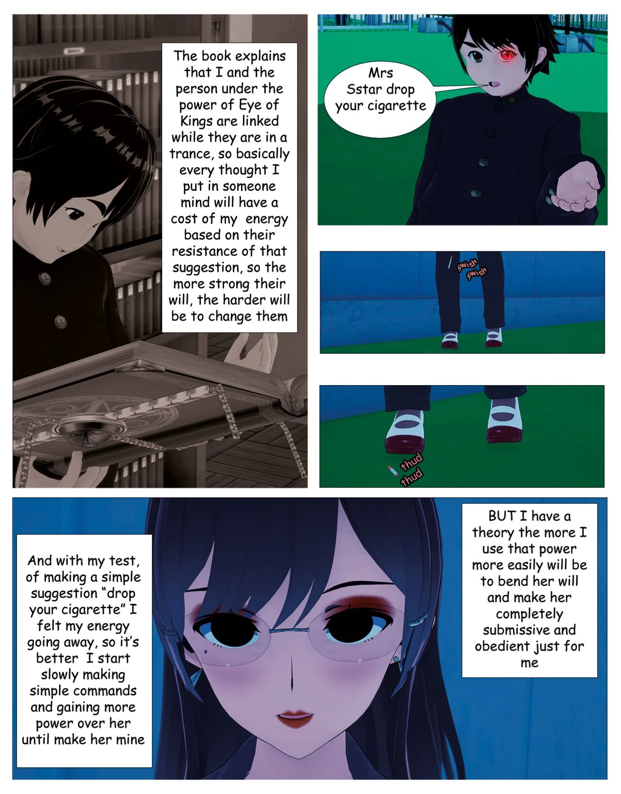 Brainwashing Eye porn comic picture 19