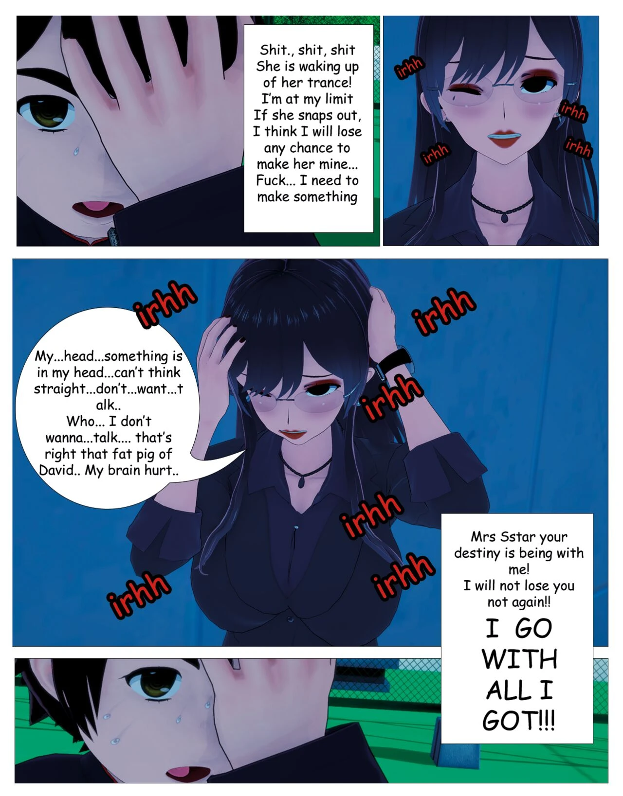 Brainwashing Eye porn comic picture 21