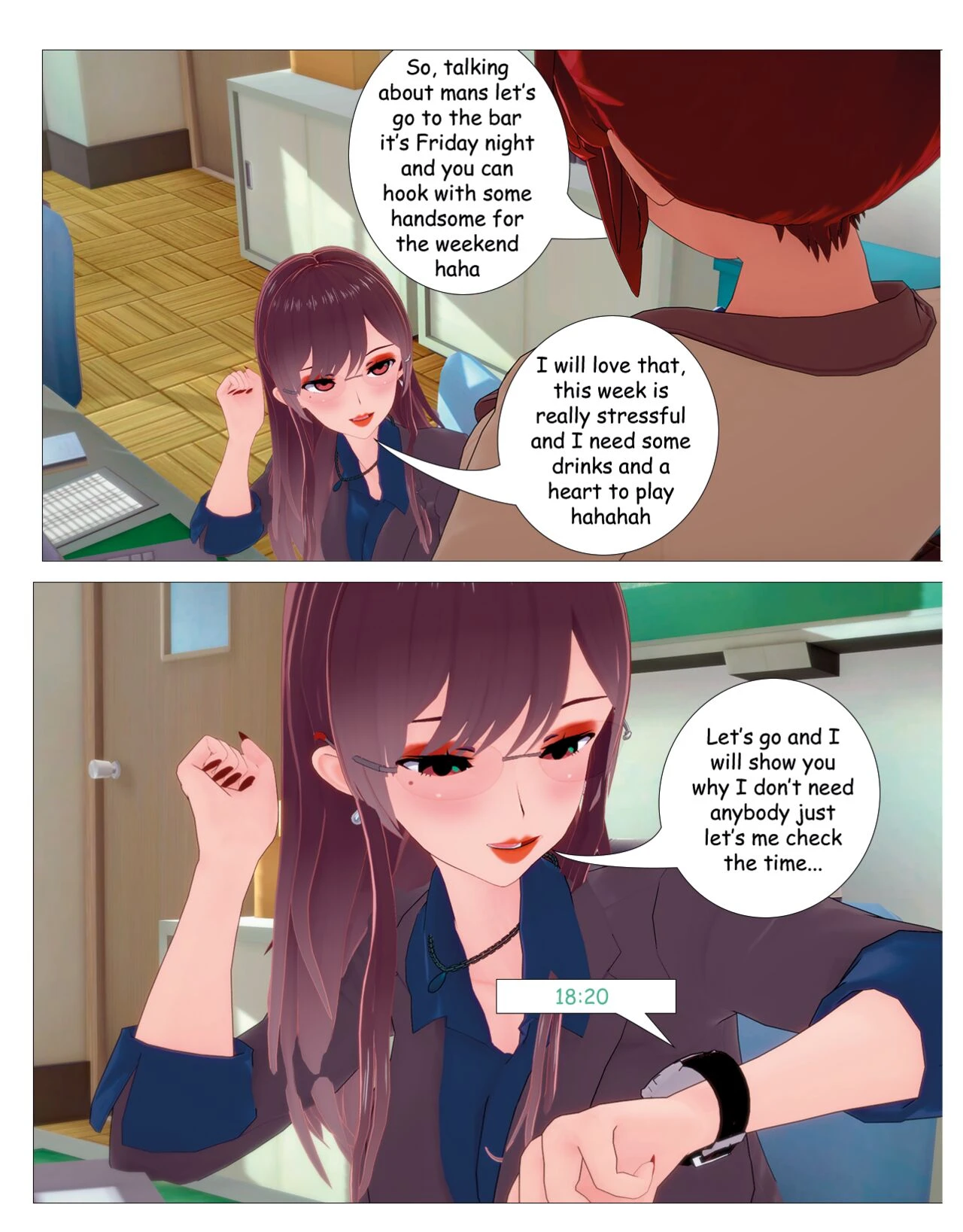 Brainwashing Eye porn comic picture 27