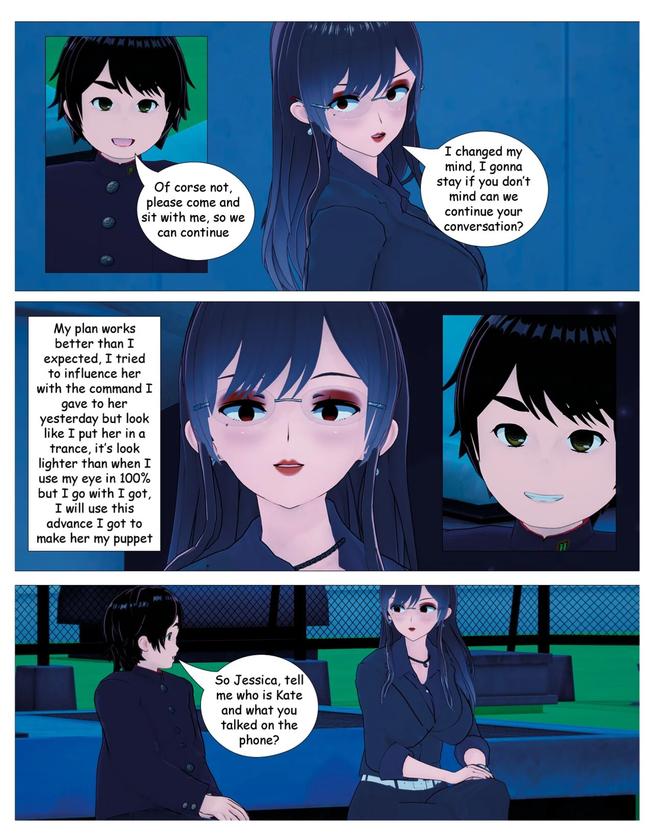 Brainwashing Eye porn comic picture 35