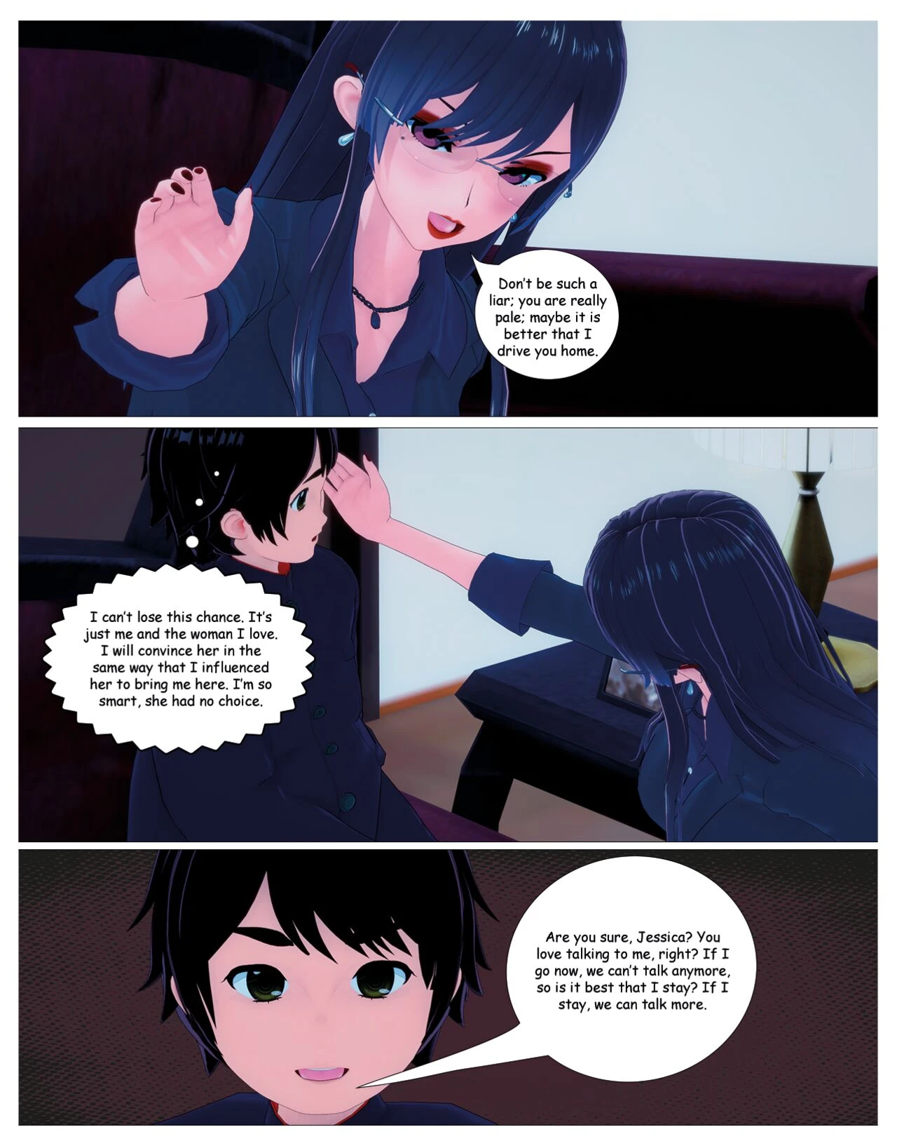 Brainwashing Eye porn comic picture 42