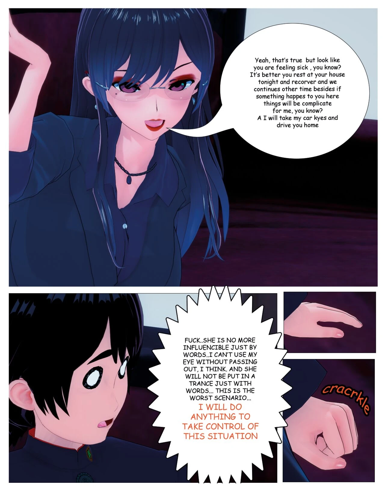 Brainwashing Eye porn comic picture 43