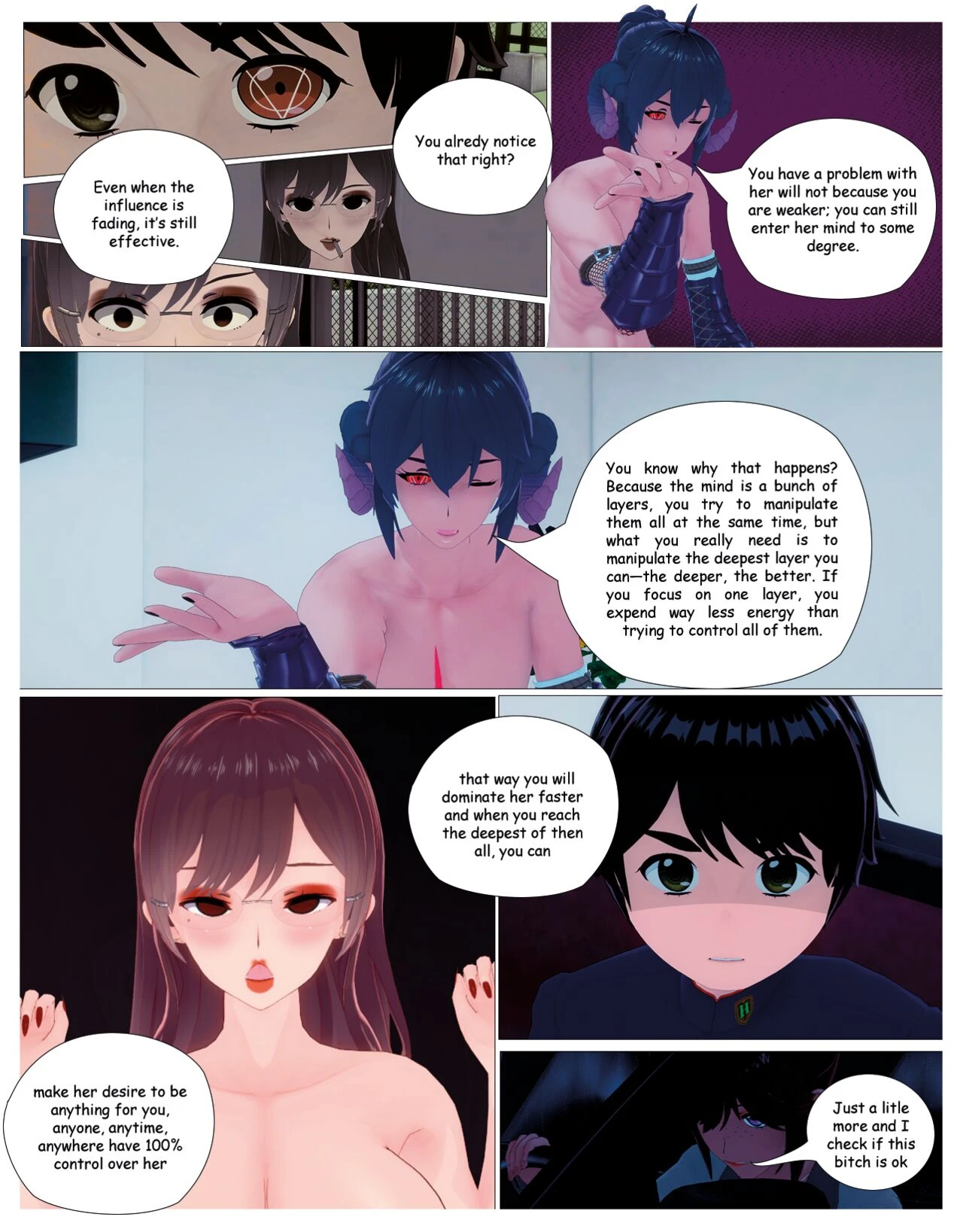 Brainwashing Eye porn comic picture 47