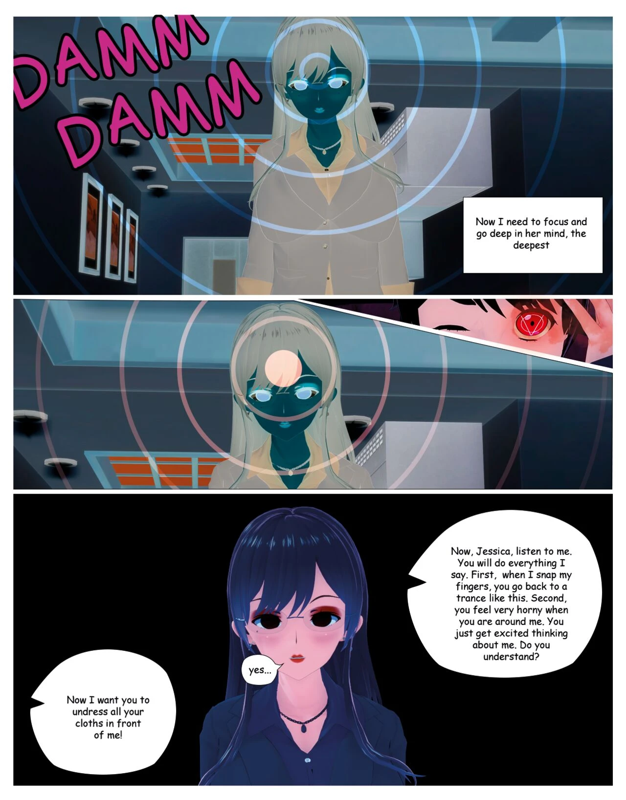 Brainwashing Eye porn comic picture 50