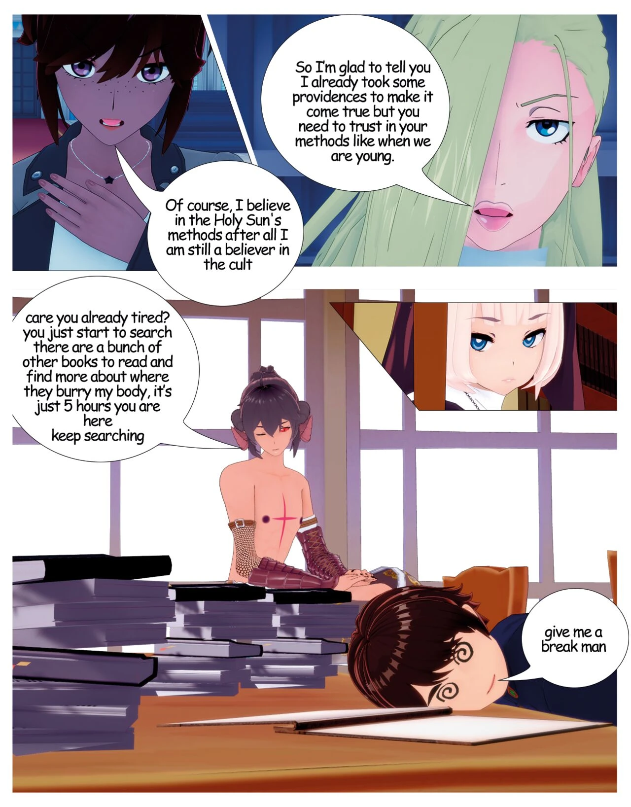 Brainwashing Eye porn comic picture 69