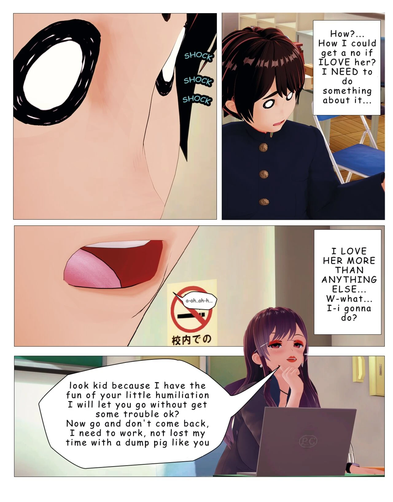 Brainwashing Eye porn comic picture 7