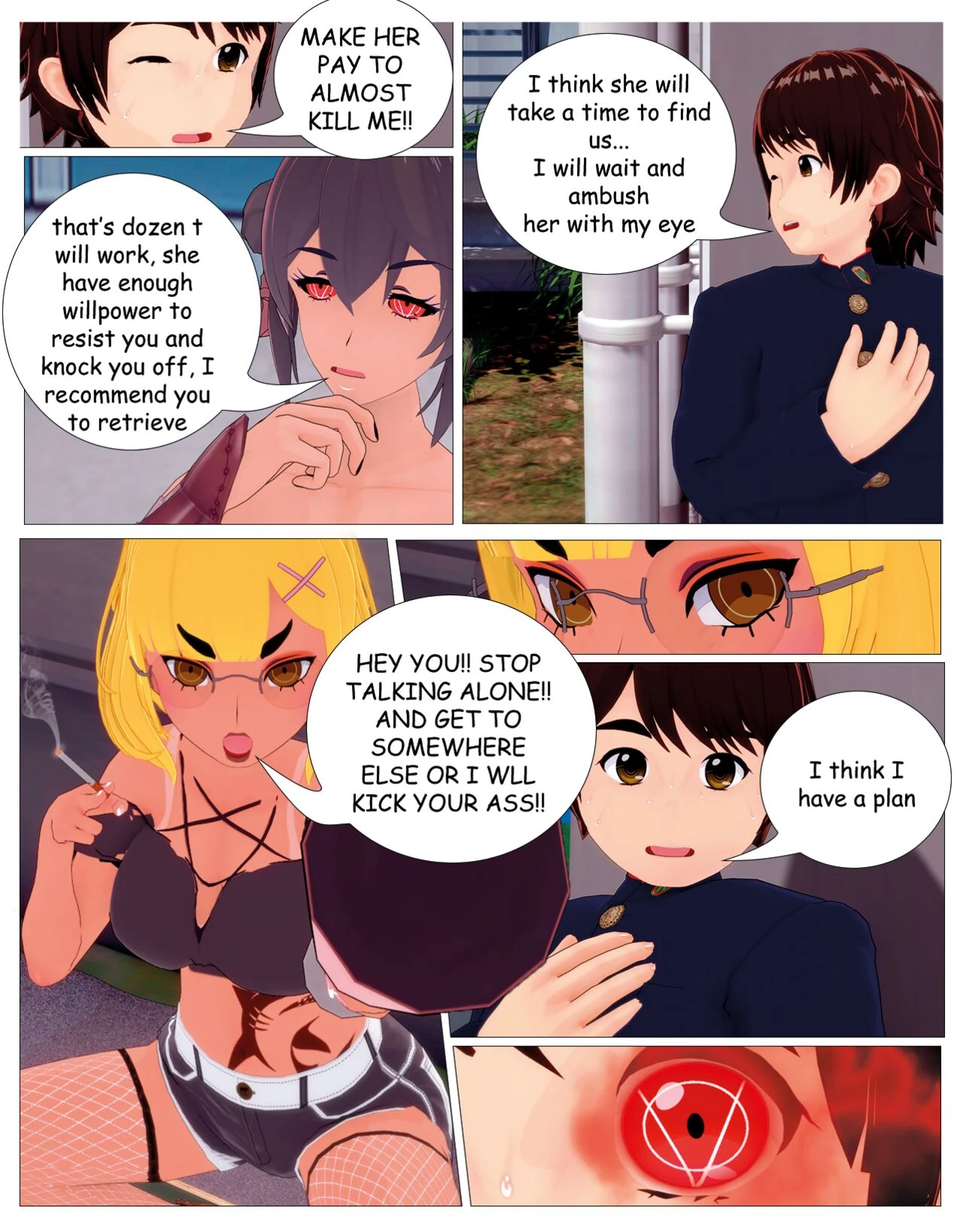 Brainwashing Eye porn comic picture 73