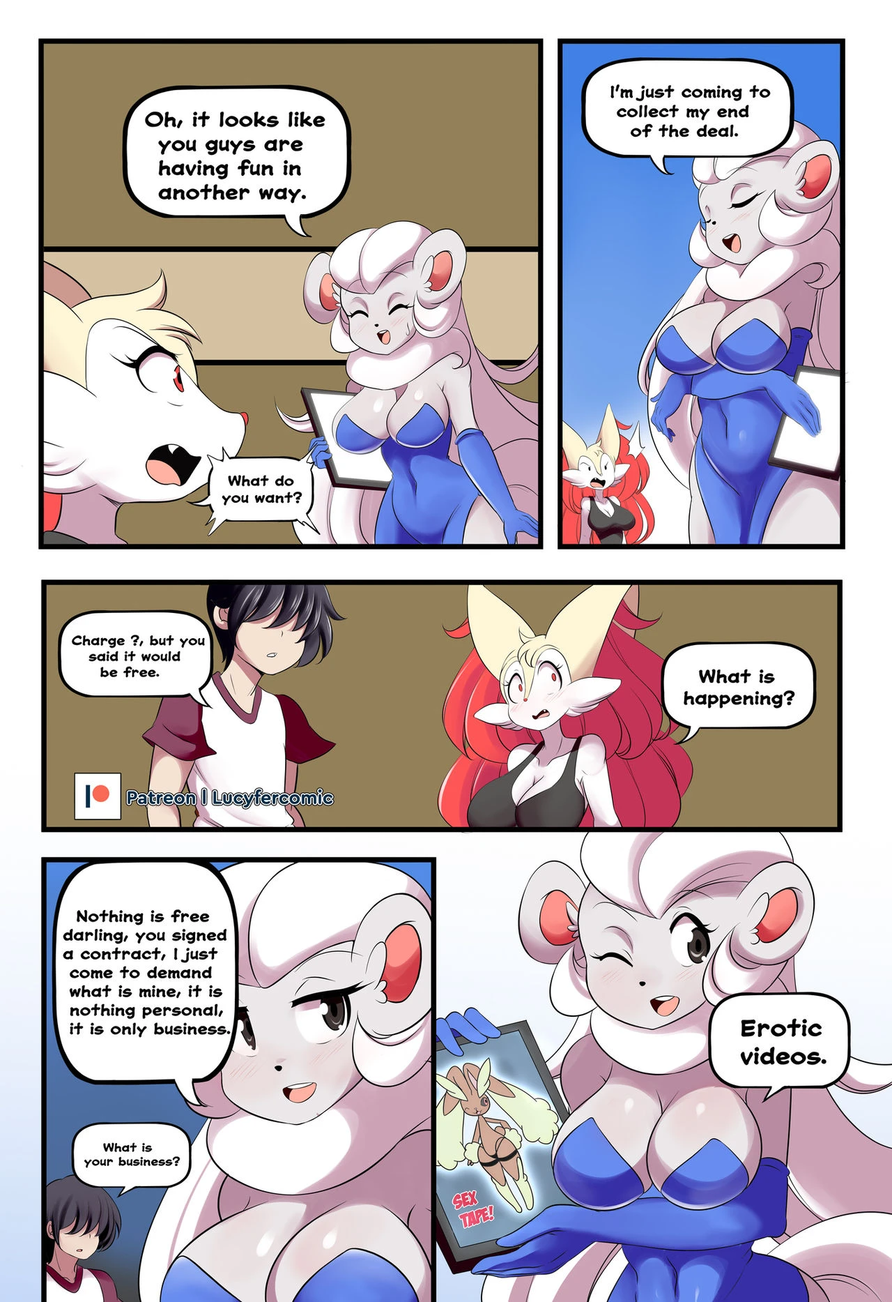 Braixen Bray + Extras porn comic picture 21