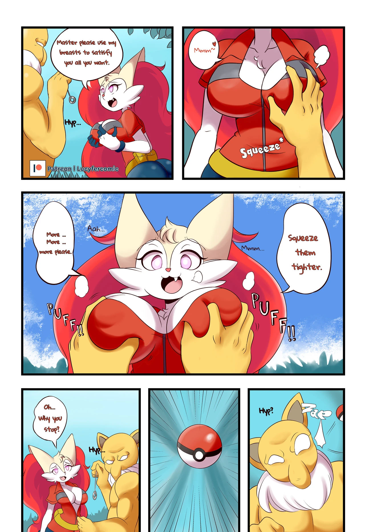Braixen Bray + Extras porn comic picture 3