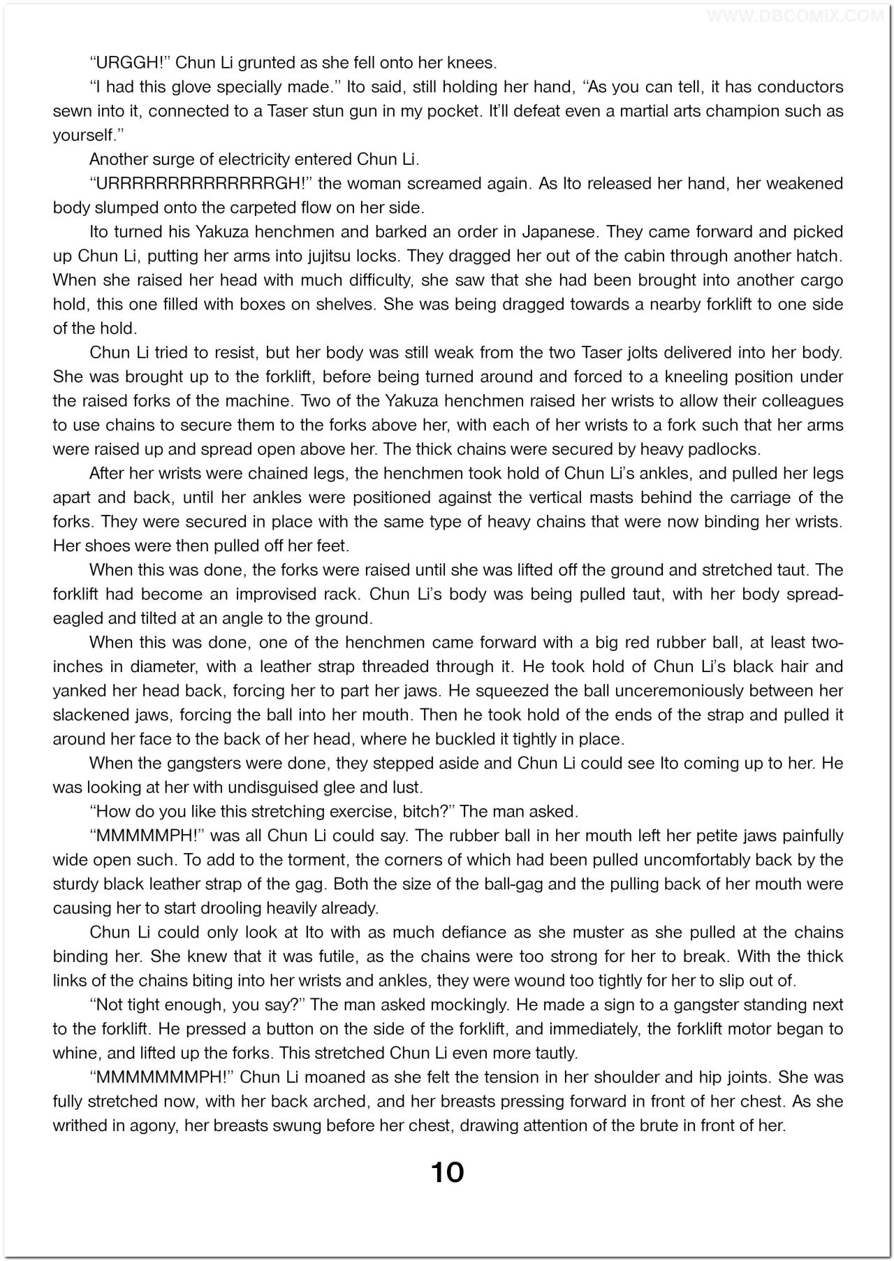 Breaking Chun-Li porn comic picture 11