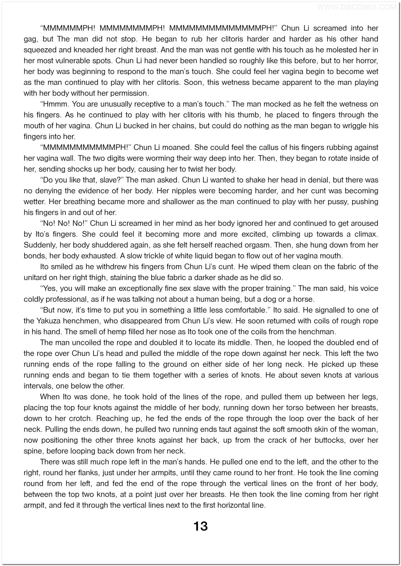 Breaking Chun-Li porn comic picture 14