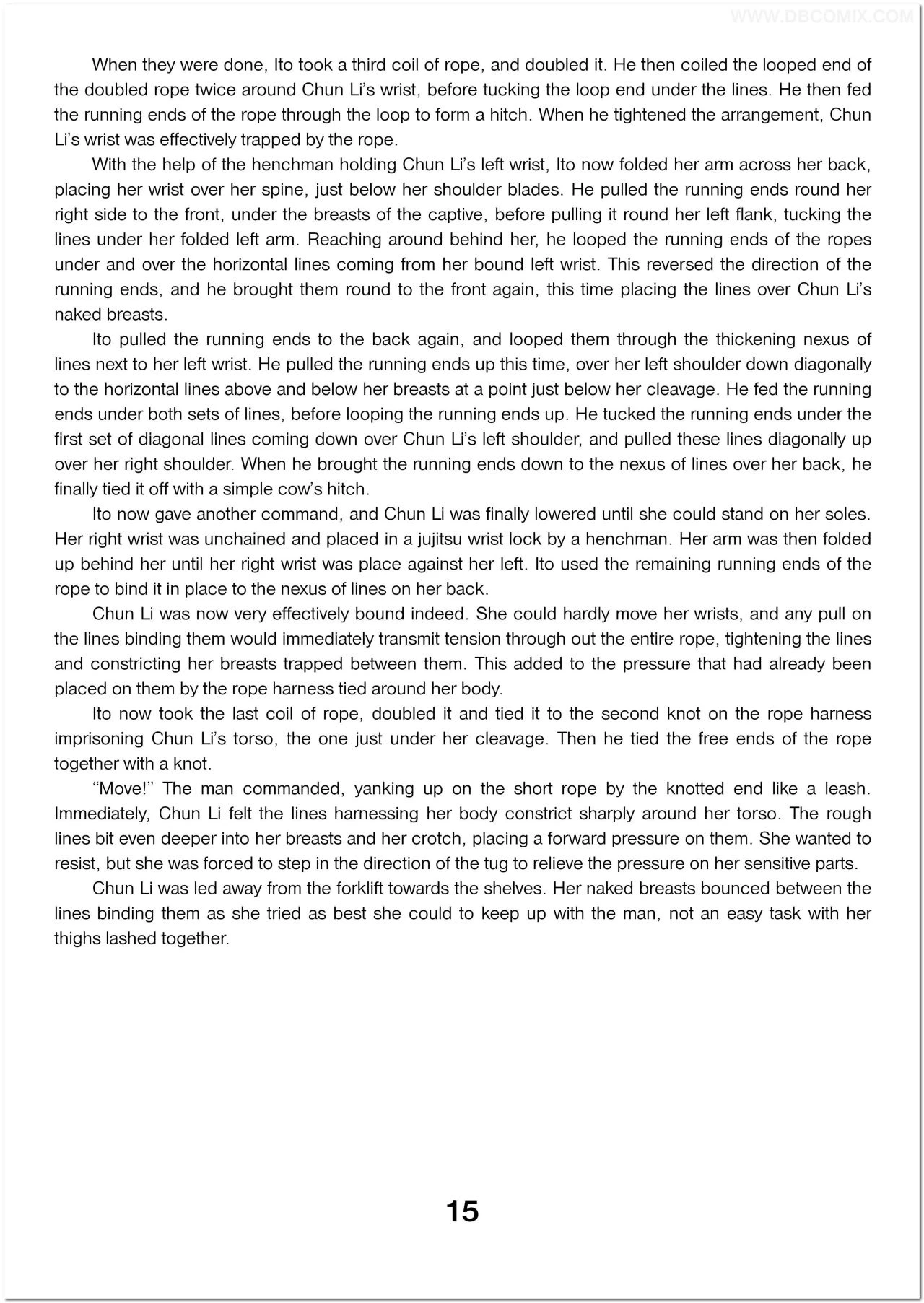 Breaking Chun-Li porn comic picture 16