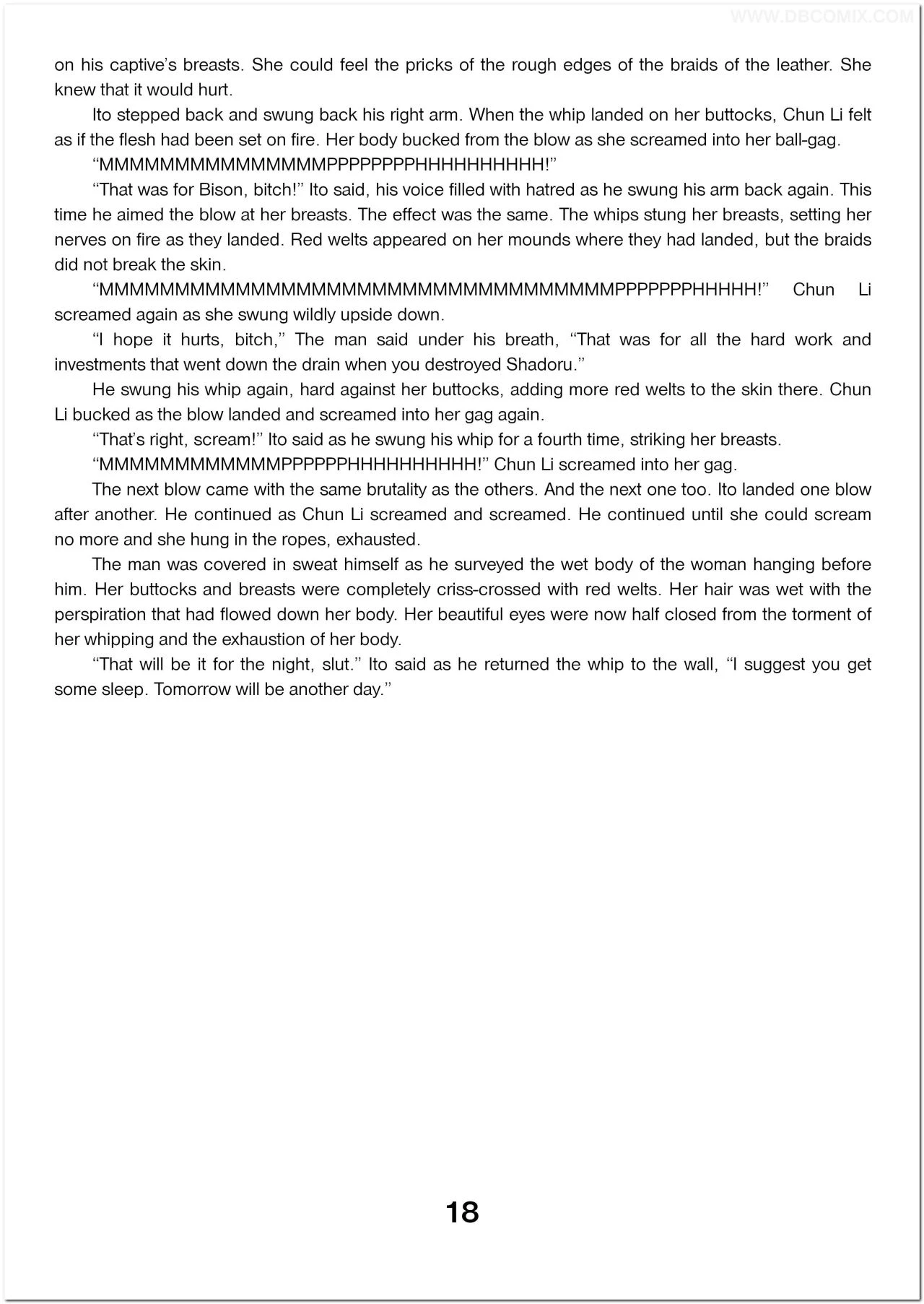 Breaking Chun-Li porn comic picture 19