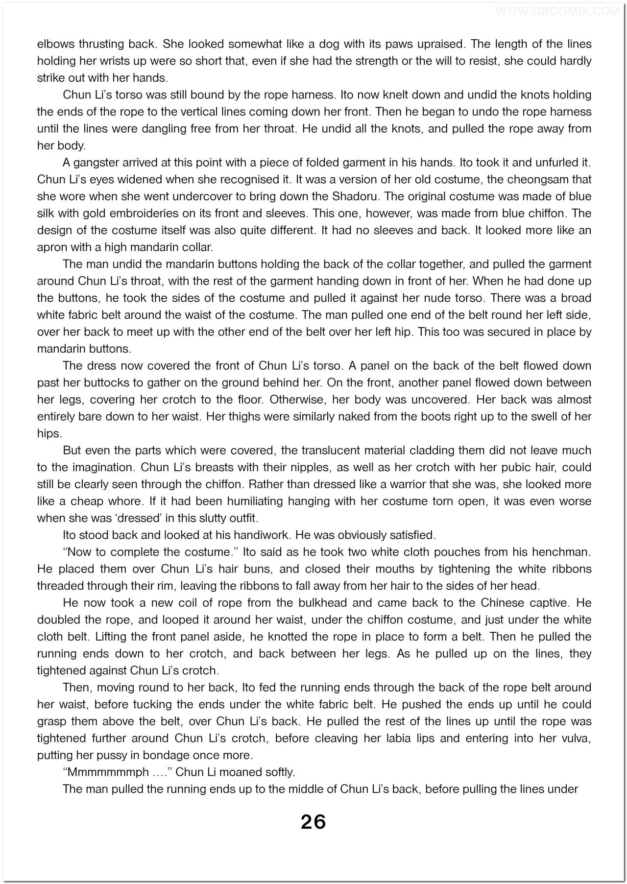 Breaking Chun-Li porn comic picture 27