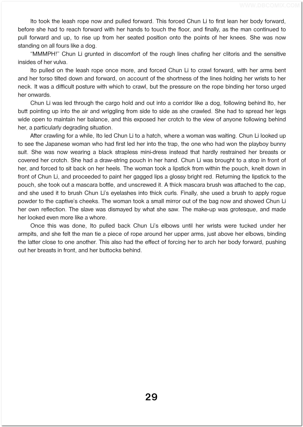 Breaking Chun-Li porn comic picture 30