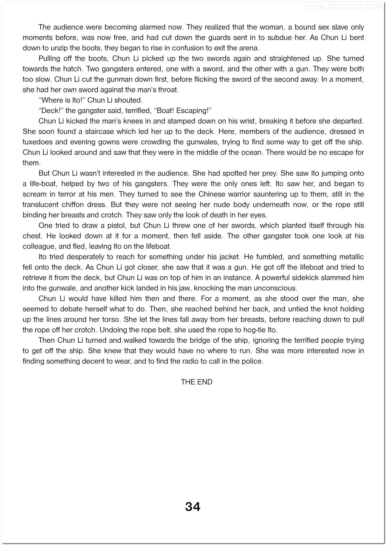 Breaking Chun-Li porn comic picture 35